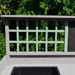 Outsunny 36.25 in. x 16.75 in. x 47 in. Black Wooden Potting Utility Bench with Storage and Sink -Online Orchards store black outsunny potting benches and tables b41 006 44 1000