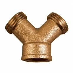 Bon Tool Brass Hose Bib Y Connector