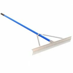 Bon Tool 36-Tine 72 in. L Aluminum Professional Landscape Rake