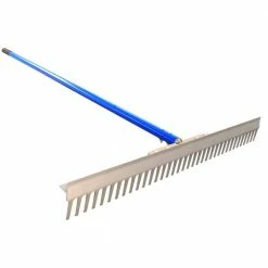 Bon Tool 6 ft. Aluminum Handle T Connector Landscape Rake