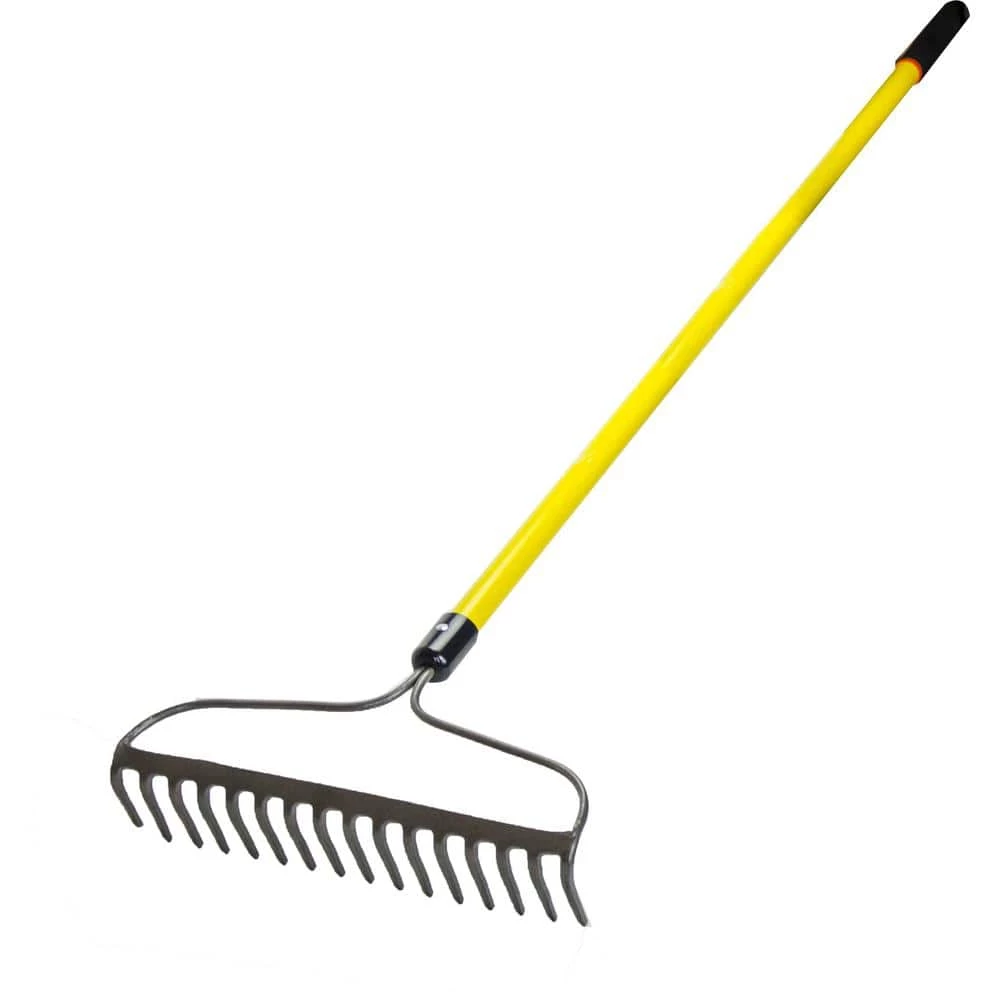 Bon Tool 60 in. Fiberglass Handle Bow Head Rake 1 Bon Tool 60 in. Fiberglass Handle Bow Head Rake