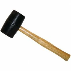 Bon Tool 24 oz. Rubber Mallet with 13 in. Wood Handle