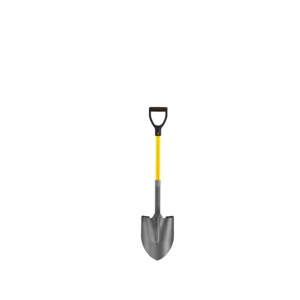 Bon Tool 27 in. Fiberglass Handle Closed Back Round Point Shovel 1 Bon Tool 27 in. Fiberglass Handle Closed Back Round Point Shovel
