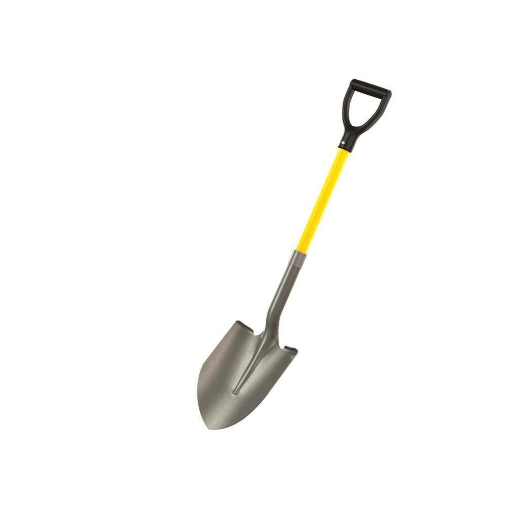 Bon Tool 27 in. Fiberglass Handle Closed Back Round Point Shovel 2 Bon Tool 27 in. Fiberglass Handle Closed Back Round Point Shovel - Image 2