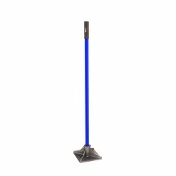 Bon Tool 8 in. x 8 in. Dirt Tamper Bolted Steel Handle