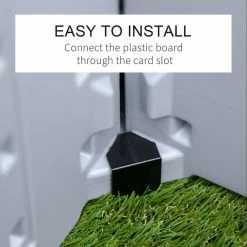 Outsunny Grey Plastic Raise Garden Bed Kit with Easy Assembly -Online Orchards store gray outsunny raised planter boxes 845 347gy 1f 1000