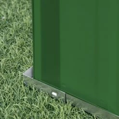 Outsunny Green Metal Raised Garden Bed, DIY Large Steel Planter Box -Online Orchards store green outsunny raised planter boxes 845 644gn 76 1000