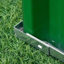 Outsunny Green Metal Raised Garden Bed, Steel Planter Box -Online Orchards store green outsunny raised planter boxes 845 662gn 76 1000