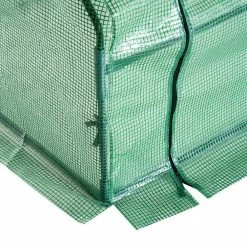Outsunny 3 ft. W x 9 ft. L x 3 ft. H Portable Mini Greenhouse with 3 Large Zippered Doors Weather Protection & Durable Material -Online Orchards store outsunny greenhouse kits 01 0469 44 1000