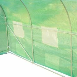 Outsunny 80 in. L x 116 in. W x 80 in. H OutdoorPortable Walk-In Tunnel Greenhouse w/Windows UV/Weather Resi. Cover & Steel Frame -Online Orchards store outsunny greenhouse kits 845 015 fa 1000