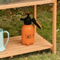 Outsunny 20 in. x 35.5 in. x 40.5 in. Fir Wood Orange Greenhouse -Online Orchards store outsunny greenhouse kits 845 378 76 1000