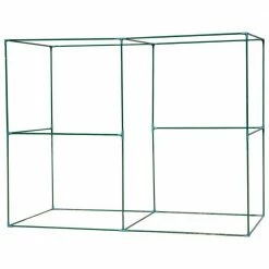 Outsunny 3.9 ft. x 7.9 ft. x 6 ft. HDPE Steel Greenhouse with High-Quality Cover and 2 Zippered Doors -Online Orchards store outsunny greenhouse kits 845 402 fa 1000