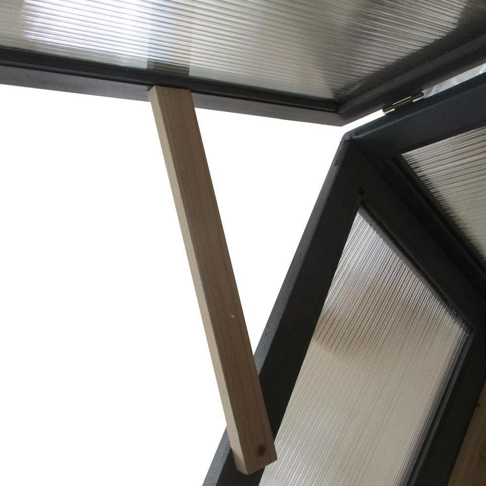 Outsunny 2-in-1 21.25 in. W x 47.25 in. D Grey Wooden Cold Frame Greenhouse with Elevated Garden Box 7 Outsunny 2-in-1 21.25 in. W x 47.25 in. D Grey Wooden Cold Frame Greenhouse with Elevated Garden Box - Image 7